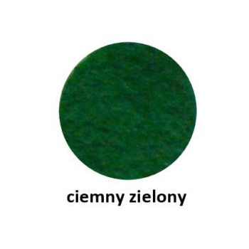 Ciemny zielony filc 3mm/600g - 50x100cm