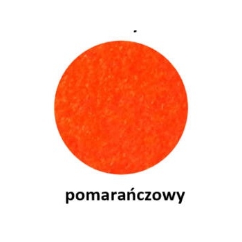 Pomarańczowy filc 3mm/600g - 50x100cm